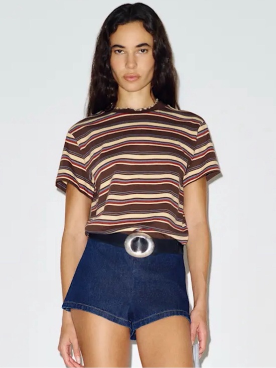 Reformation Tops - Reformation Rowan Crew Tee